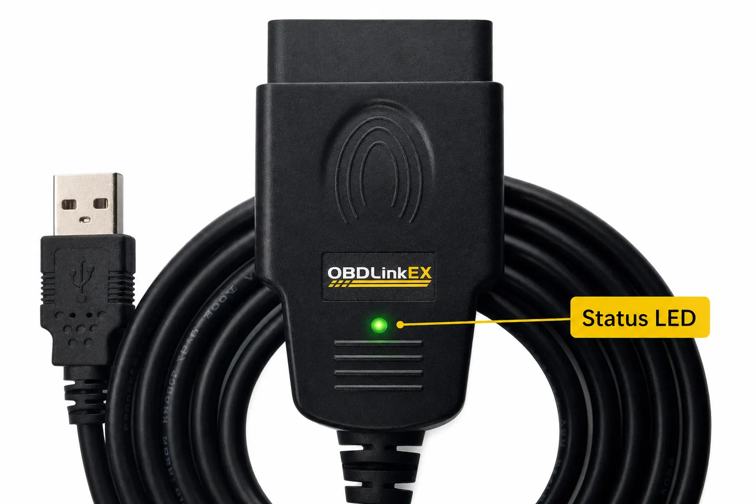 3 × 16 AWG OBD Adapter detail view